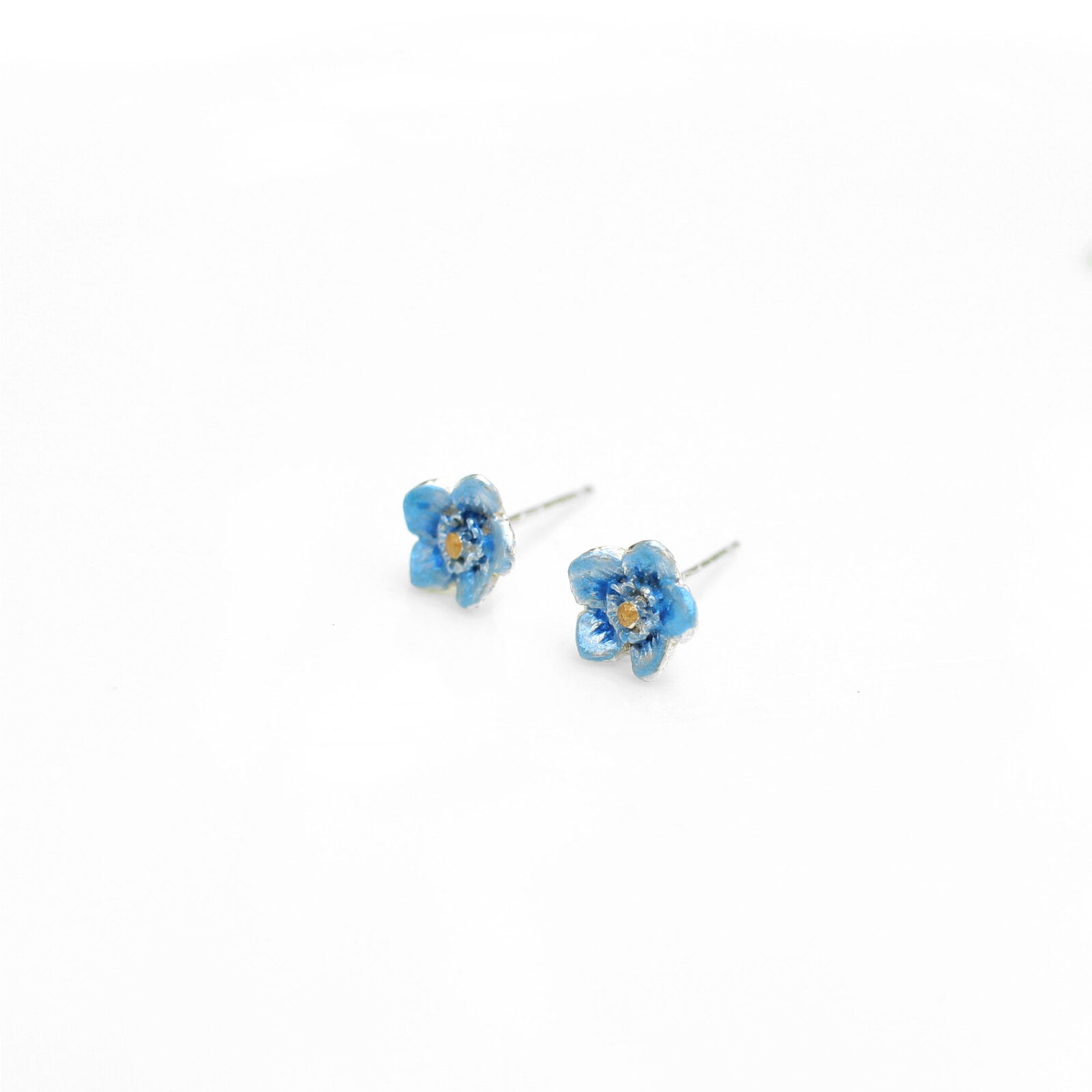 Forget Me Not Flower Studs