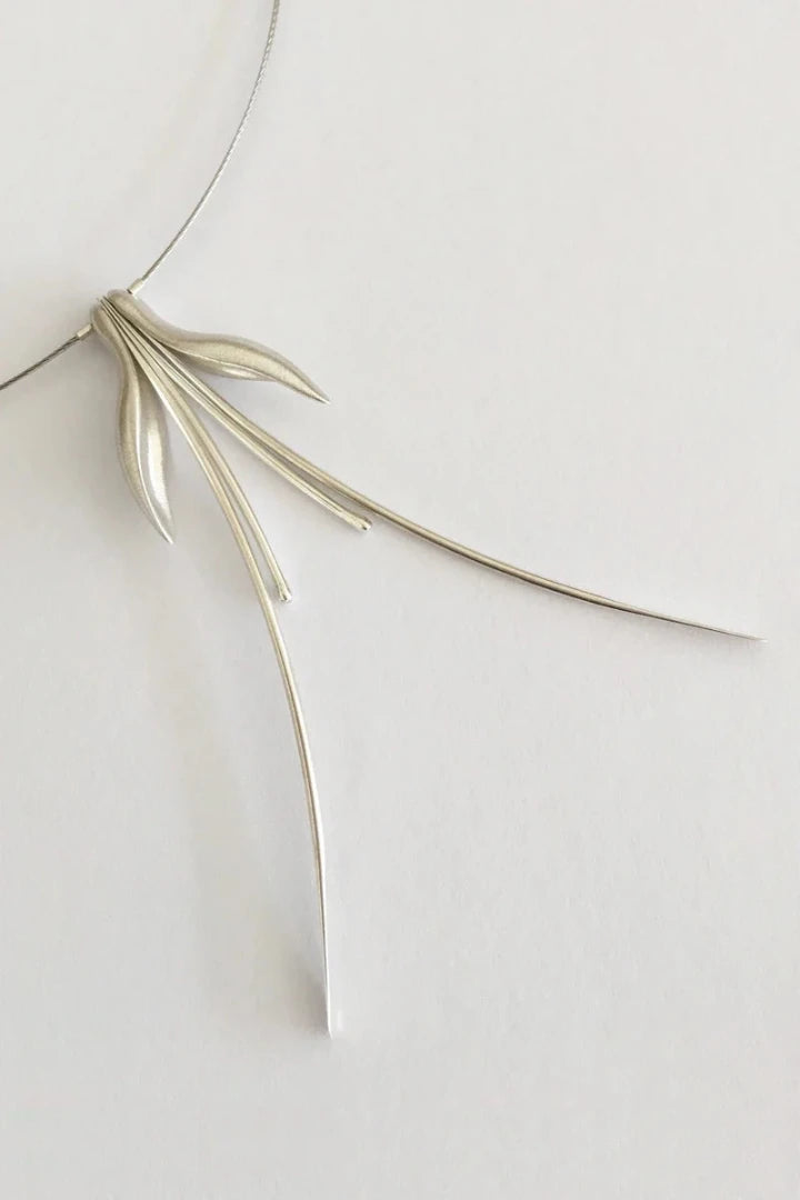 Fuchsia Necklace | Sterling Silver