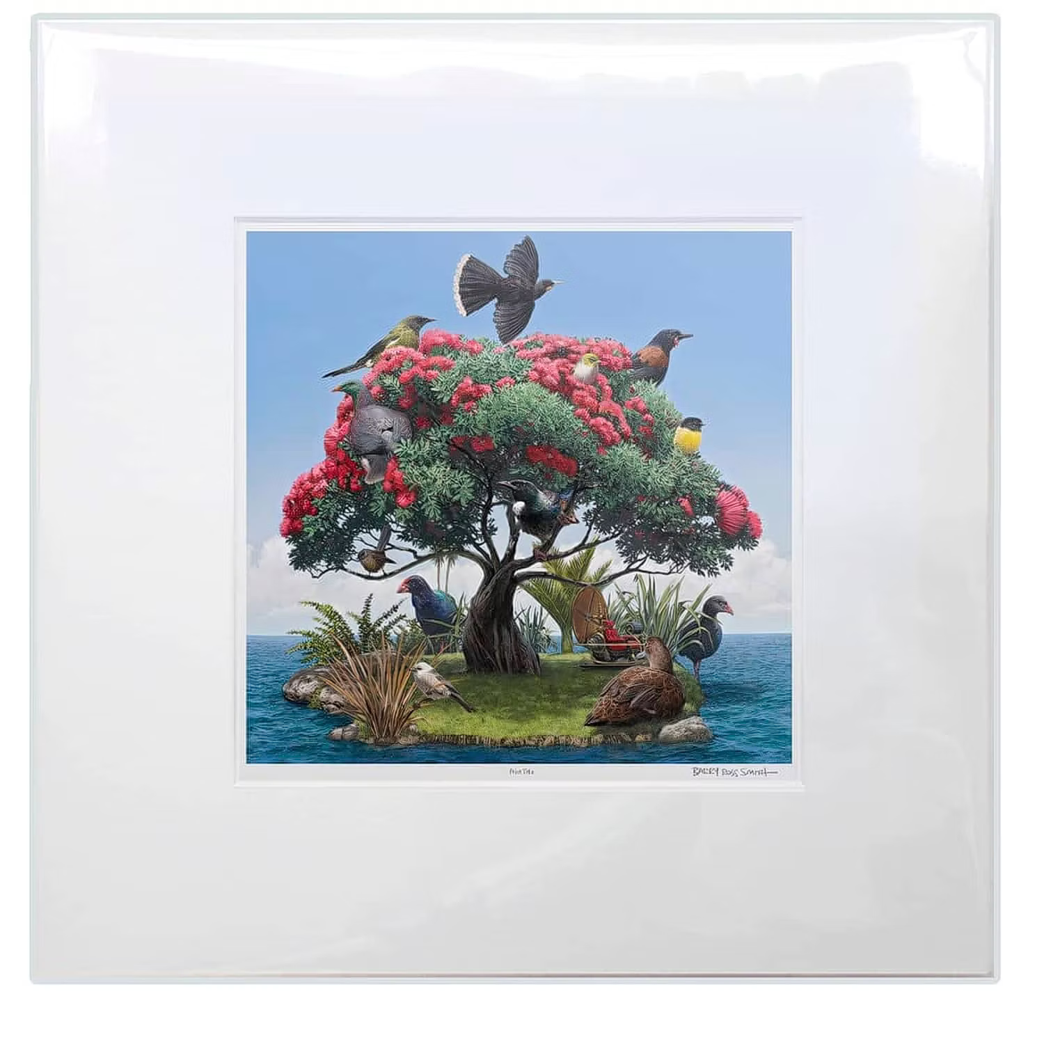 The Garden | Fine Art Matboard Print