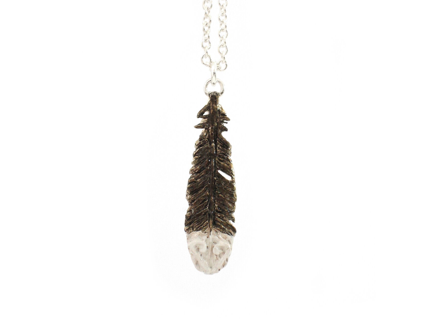 Huia Feather Necklace