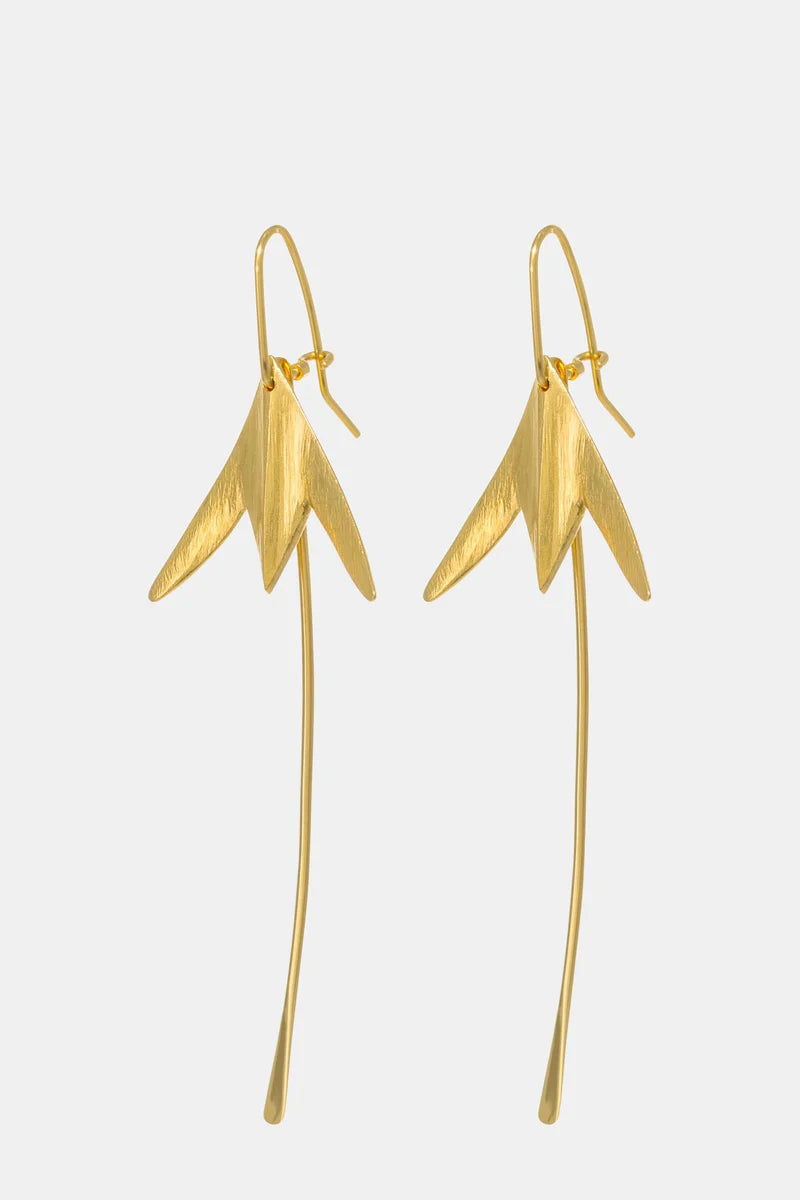 Kaitiaki Earrings | 22ct Gold Plate