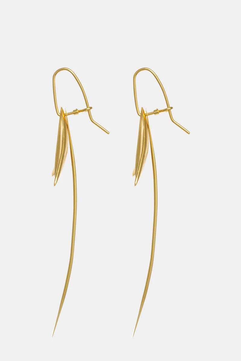Kaitiaki Earrings | 22ct Gold Plate