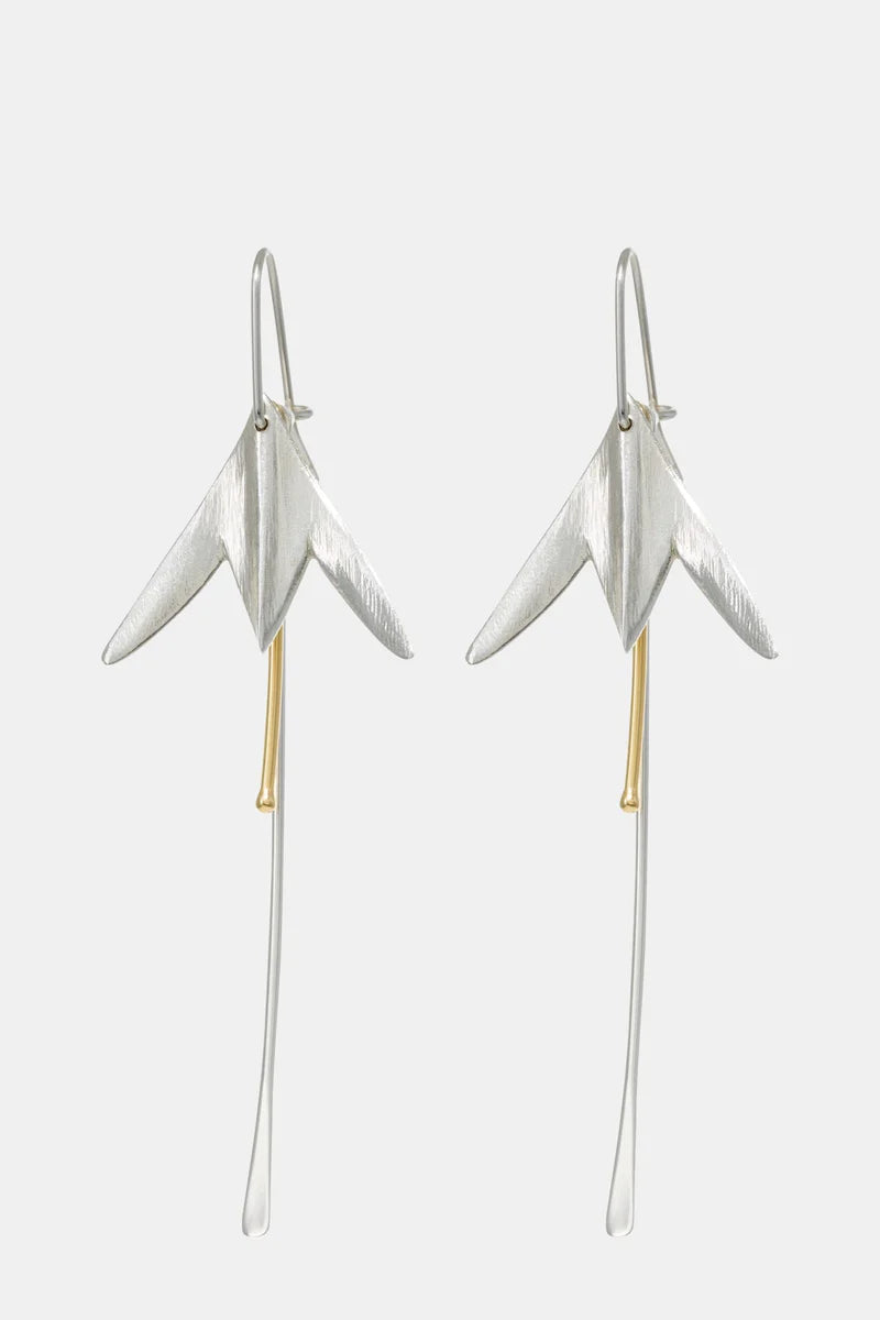 Kaitiaki Earrings | 9ct Gold Stamen