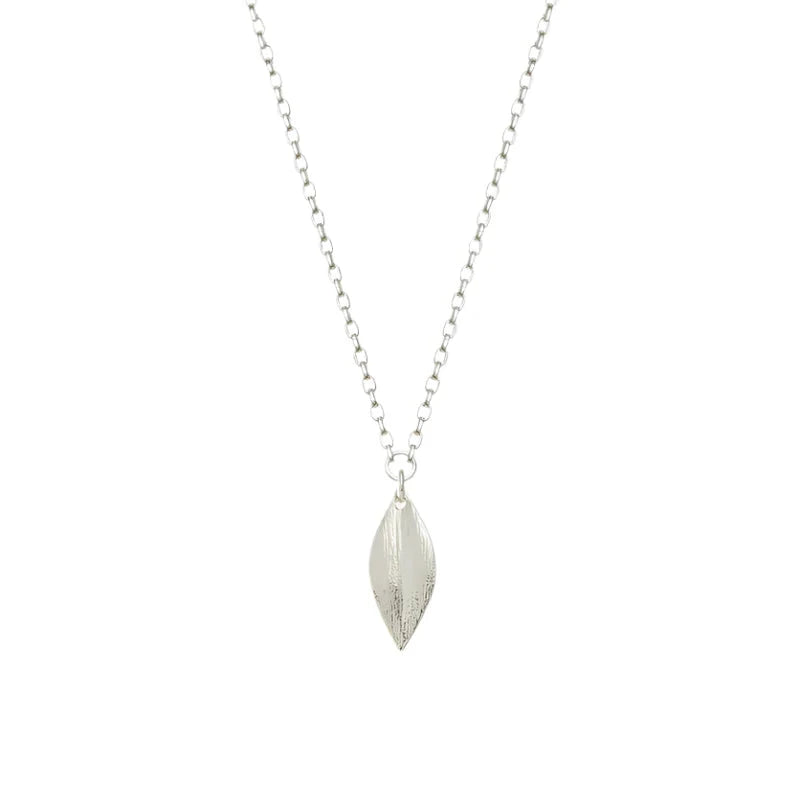 Leaf Necklace | Sterling Silver