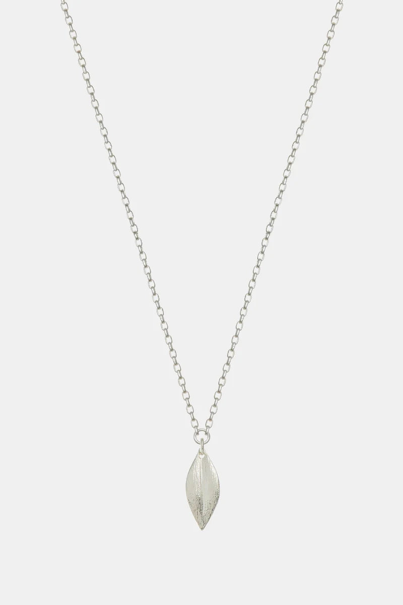 Leaf Necklace | Sterling Silver