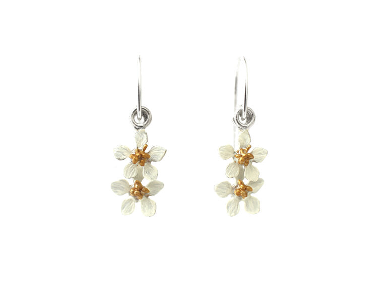 Neroli Blossom Double Earrings