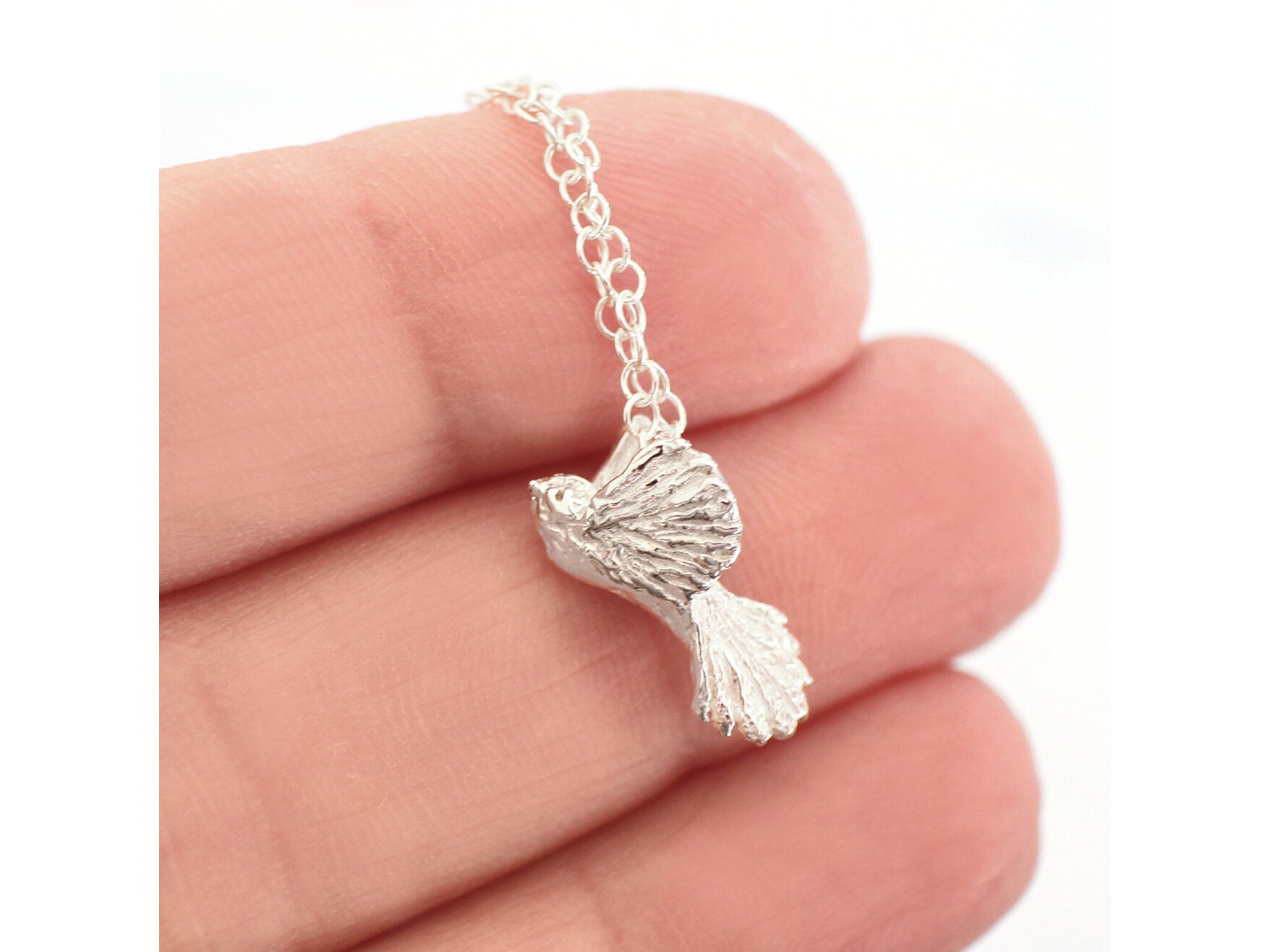 Piwakawaka | Fantail Bird Necklace