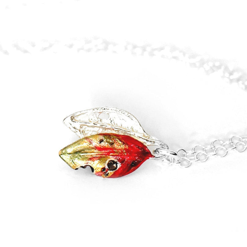 Pohutukawa Leaf Necklace