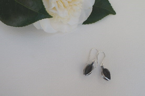 Silver Snowdrop Earrings