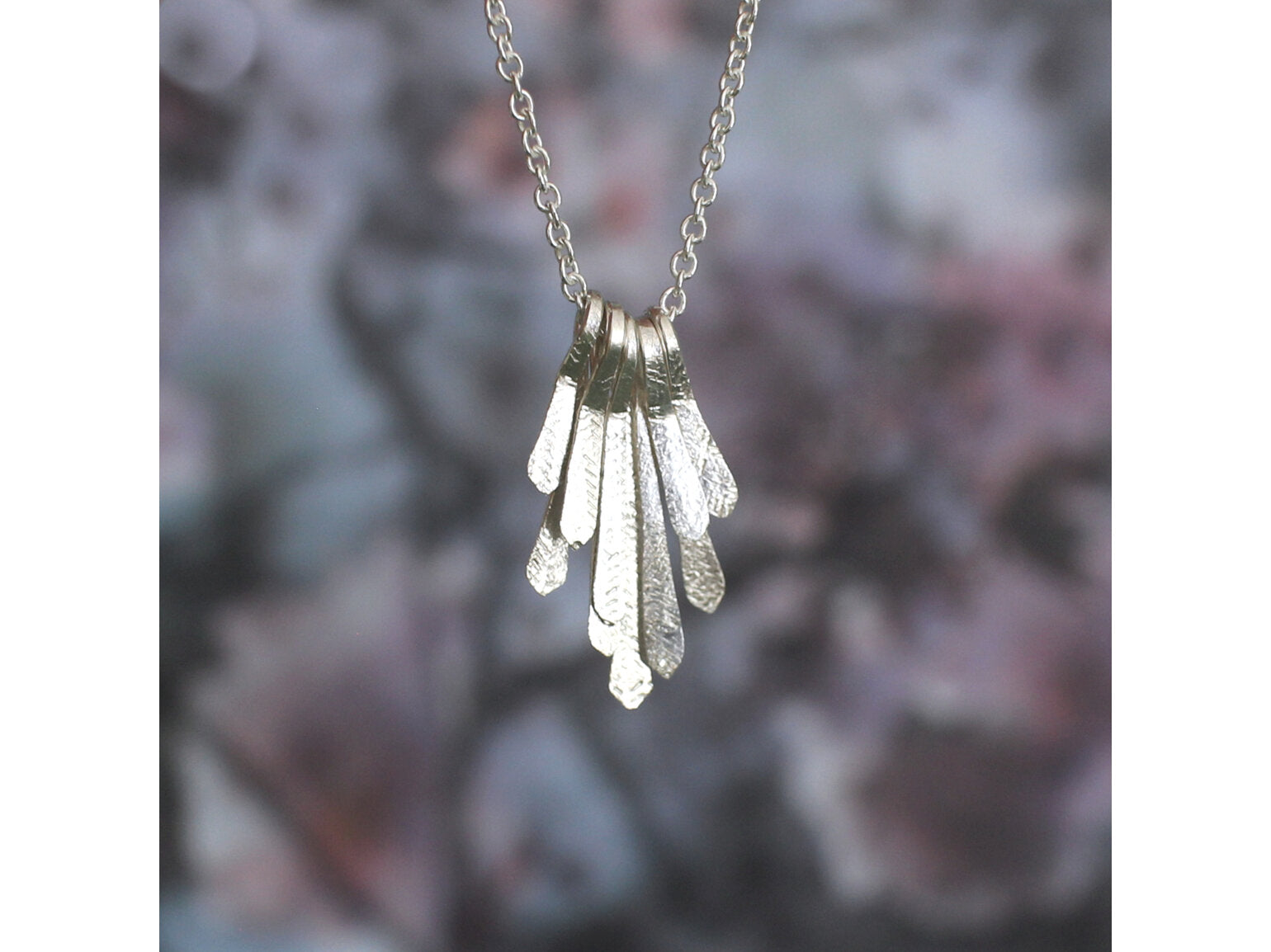 Flutter Necklace | Sterling Silver