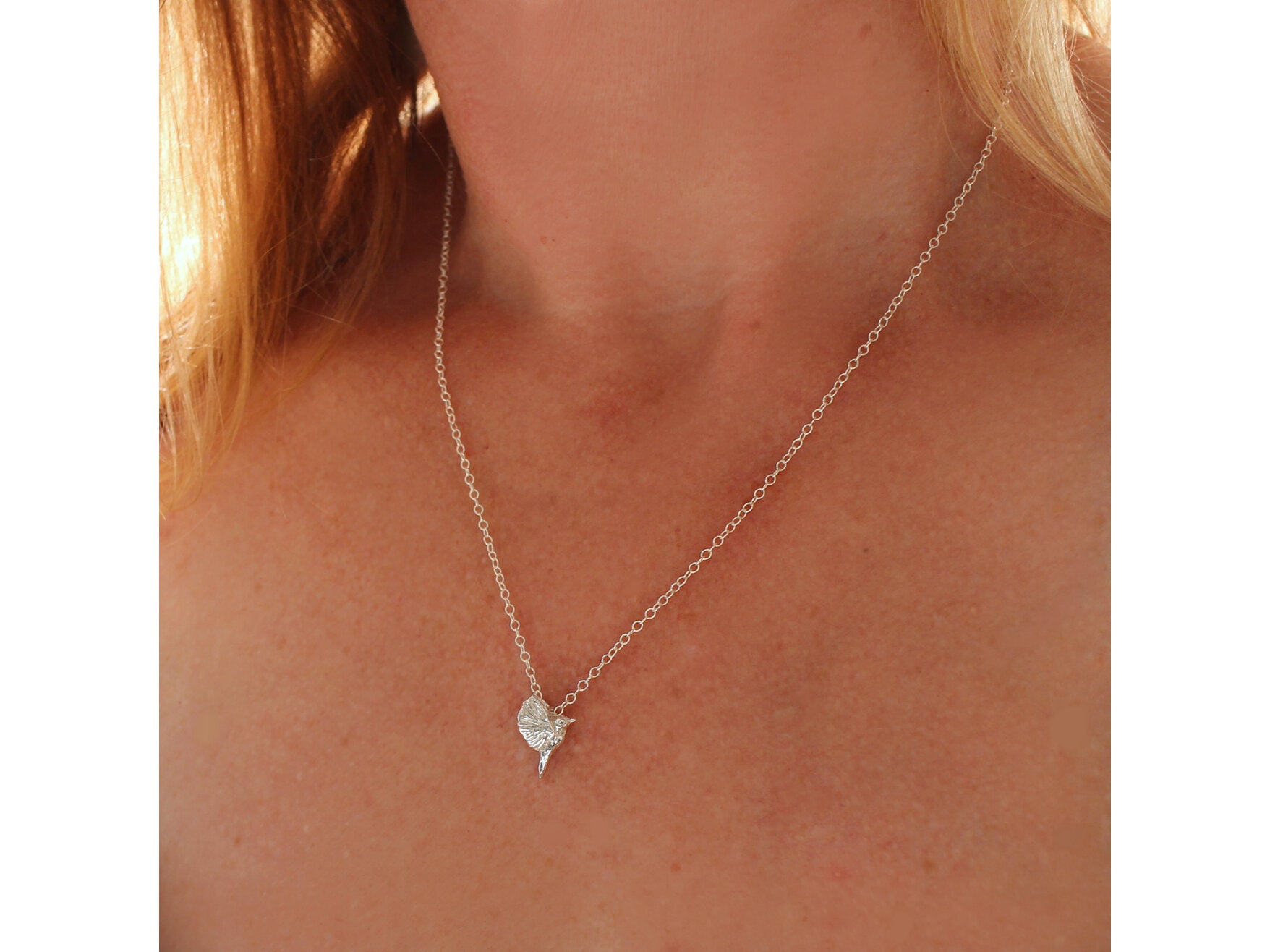 Tauhou | Silvereye Bird Necklace