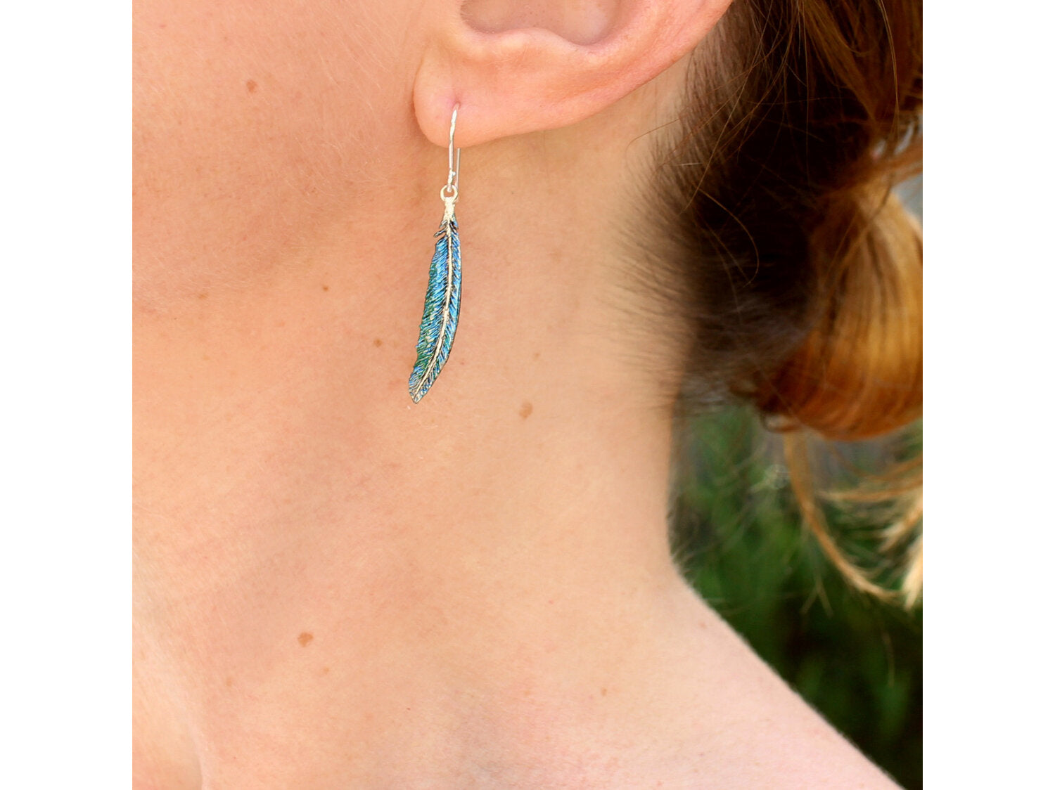 Tui Feather Earrings
