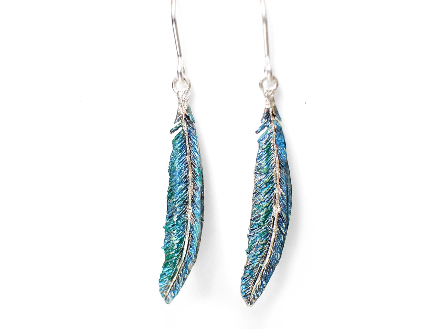Tui Feather Earrings