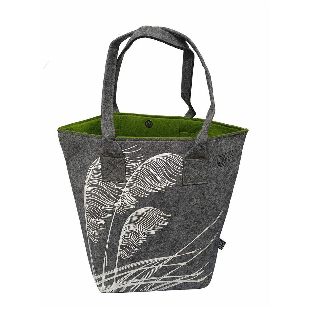 EcoFelt Shoulder Tote Bags With Large Print