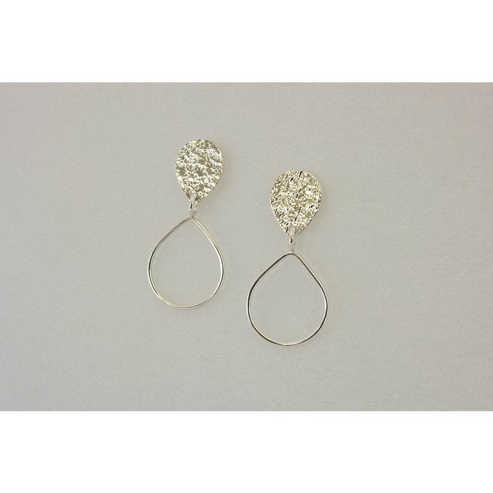 Droplet Earrings Silver