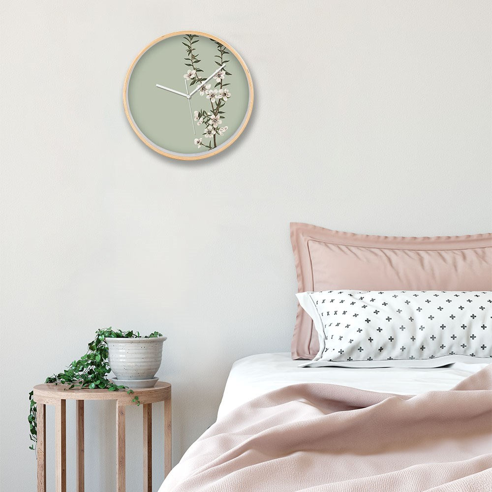 Wall Clocks Vintage Botanicals
