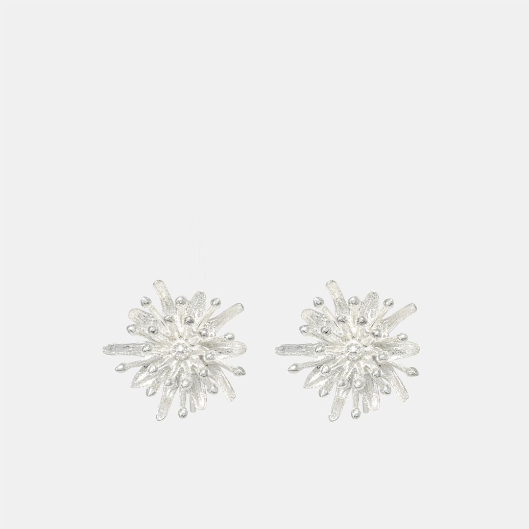 Mt Cook Lily Stud Earrings | Sterling Silver