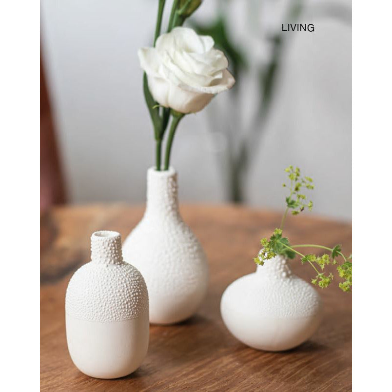 Pearl Mini Vases Set Of 3