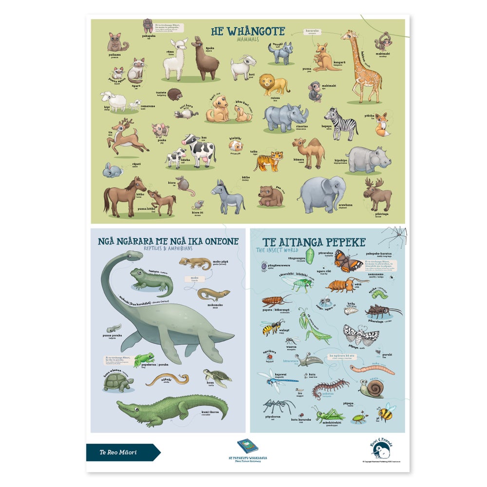 Te Reo Posters - A3 and A2