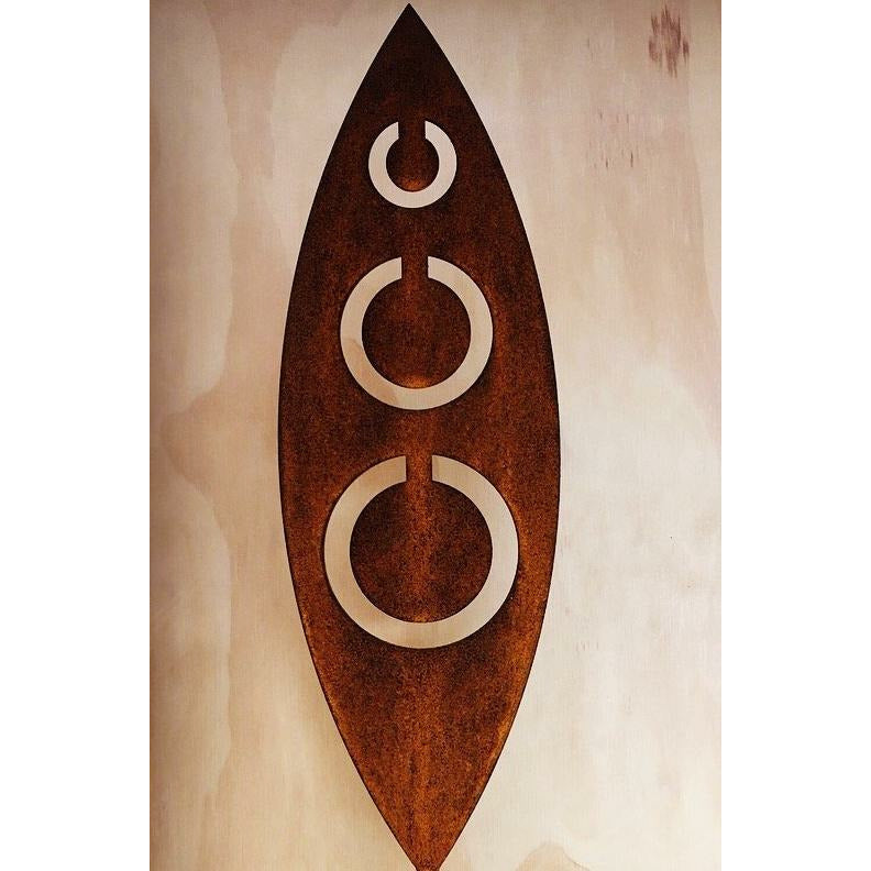 Rusty Garden Hangers