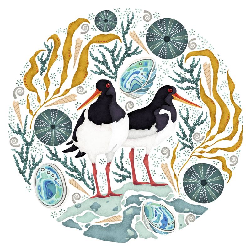 Oystercatchers Jigsaw Puzzle