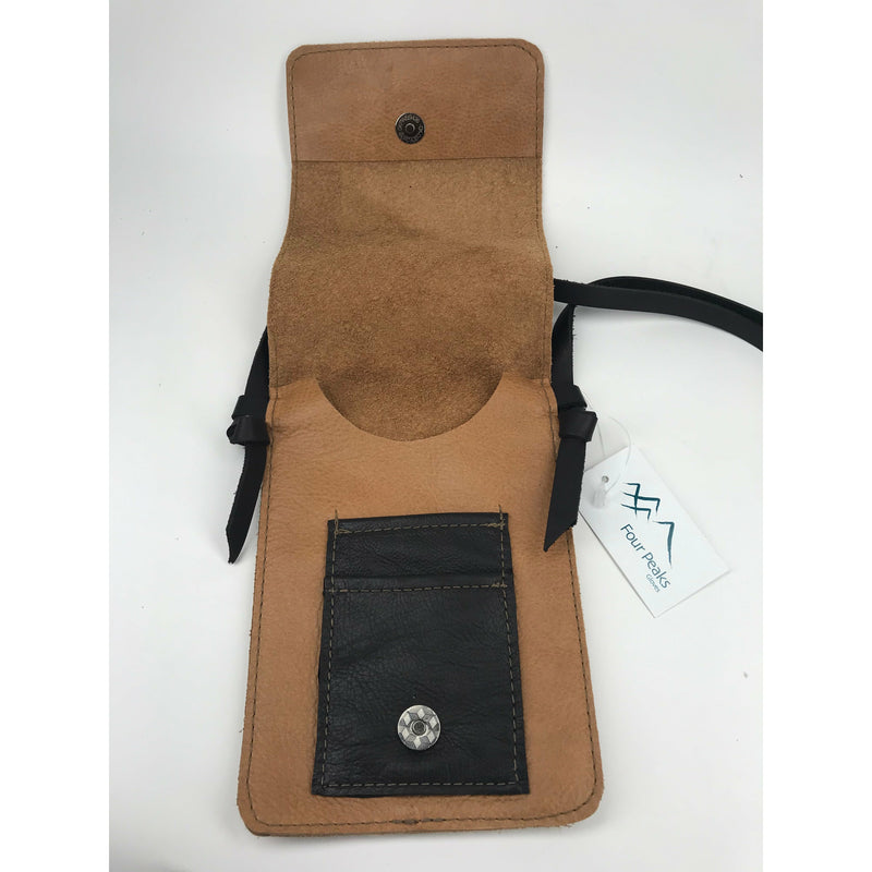 Crossbody Leather Cellphone Pouch