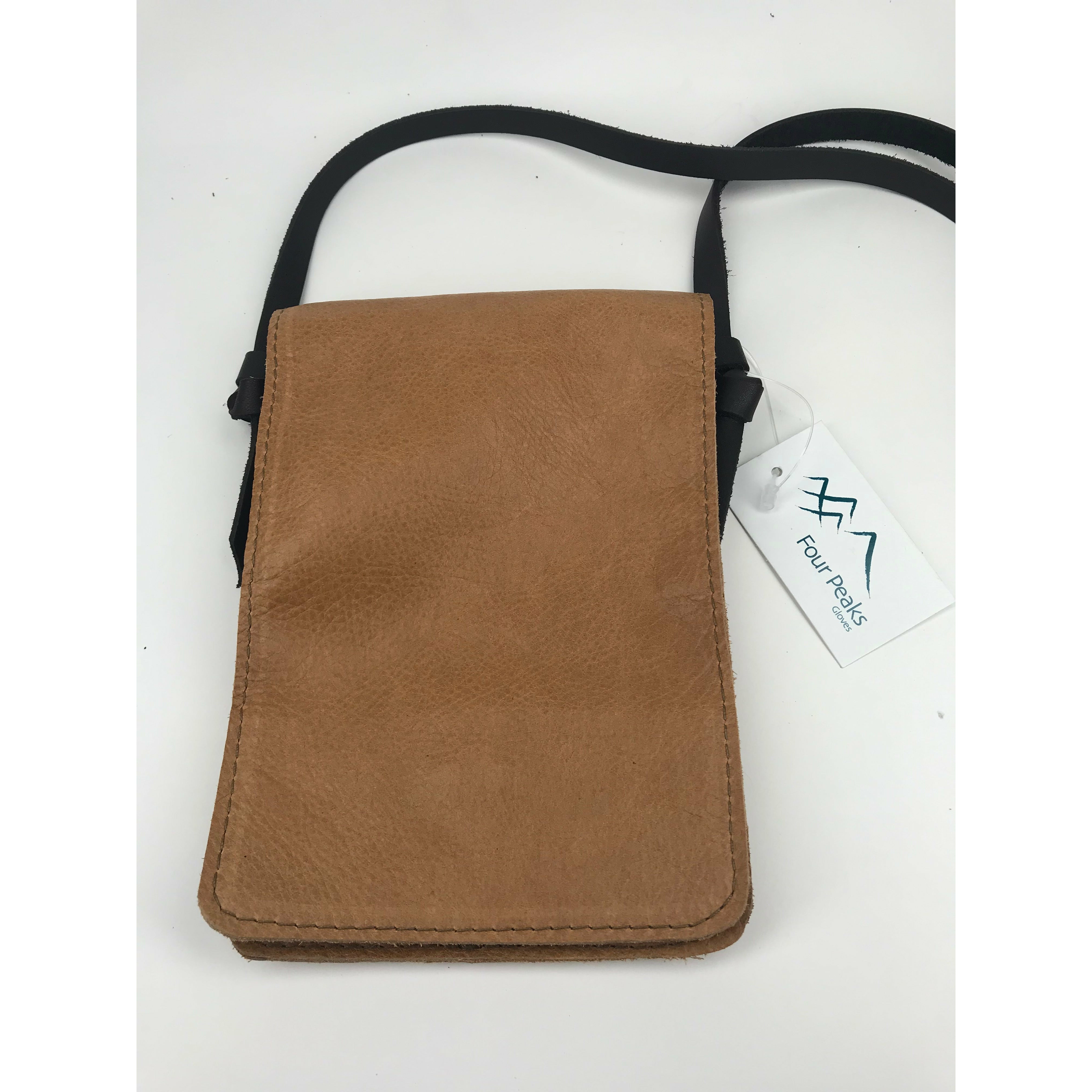Crossbody Leather Cellphone Pouch