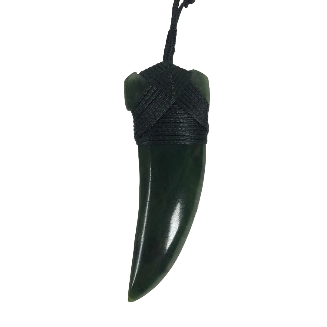 Pounamu Tooth Pendant