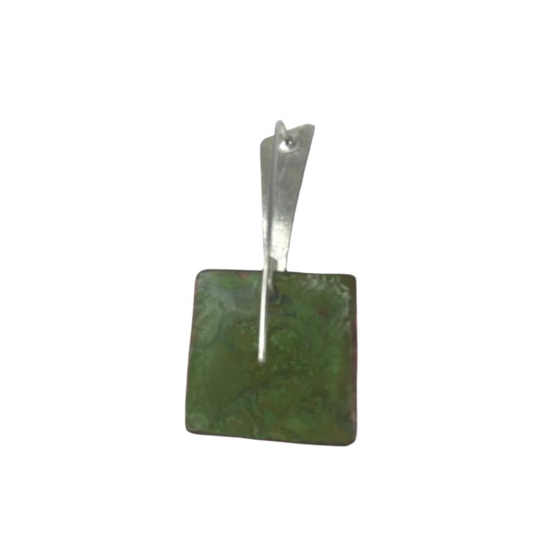 Double Square Earrings