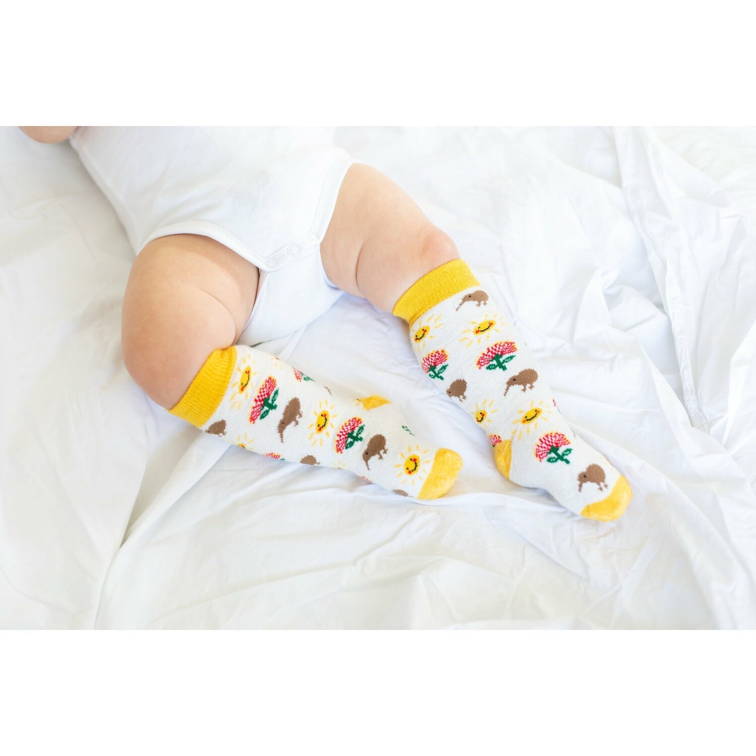 Baby To Toddler Merino Knee High Socks