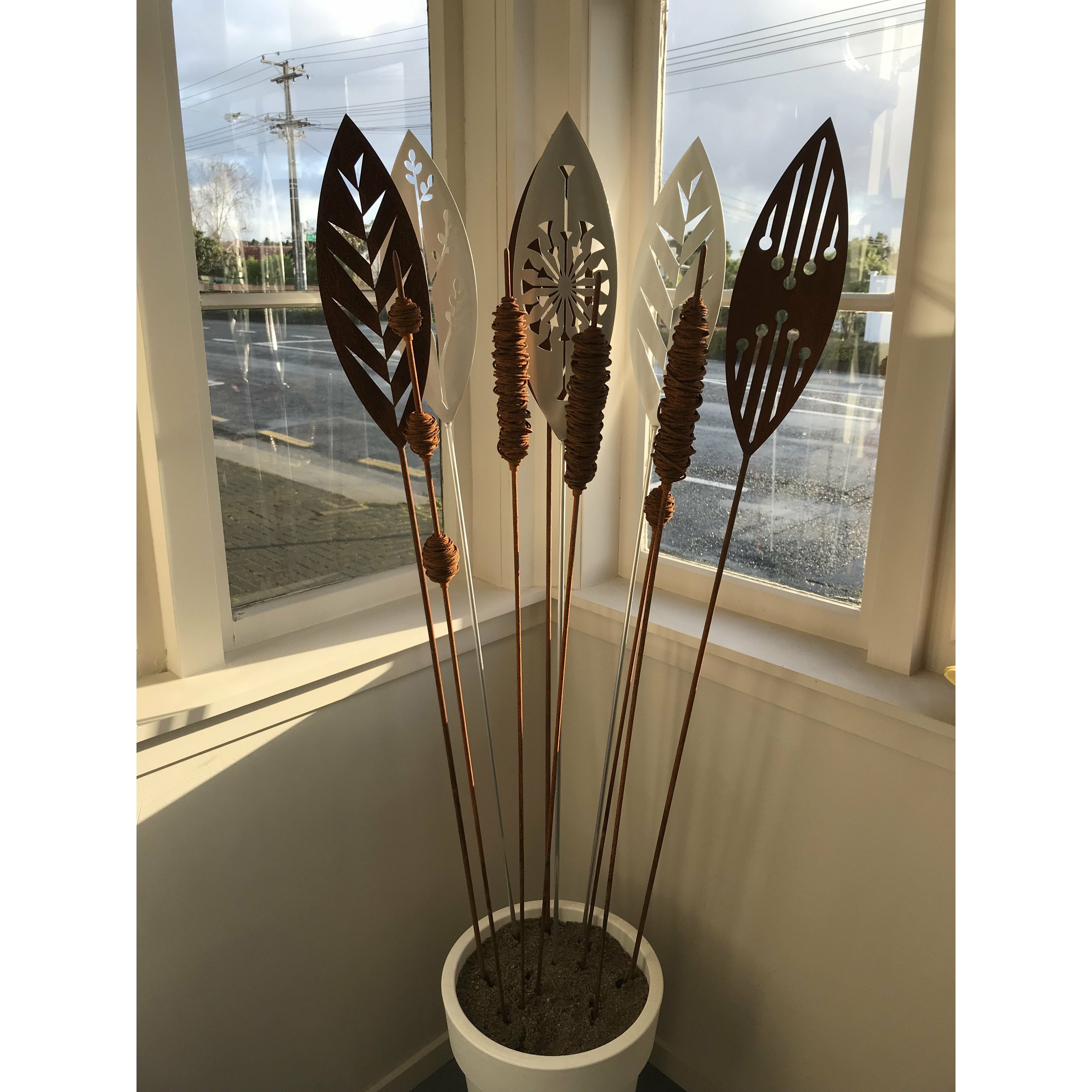 Rusty Affair Garden Spears