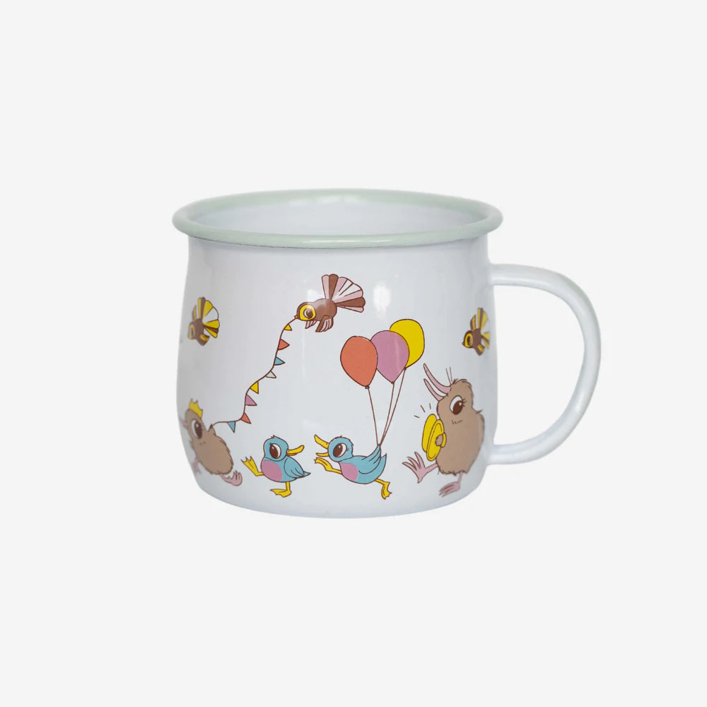 Kuwi & Friends Enamel Cup