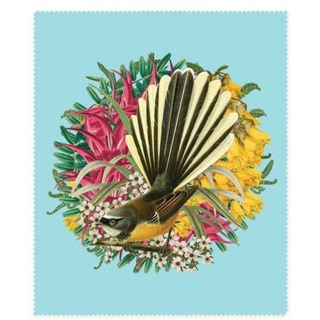 NZ Native Birds Lens Cloth | Buller's Birds