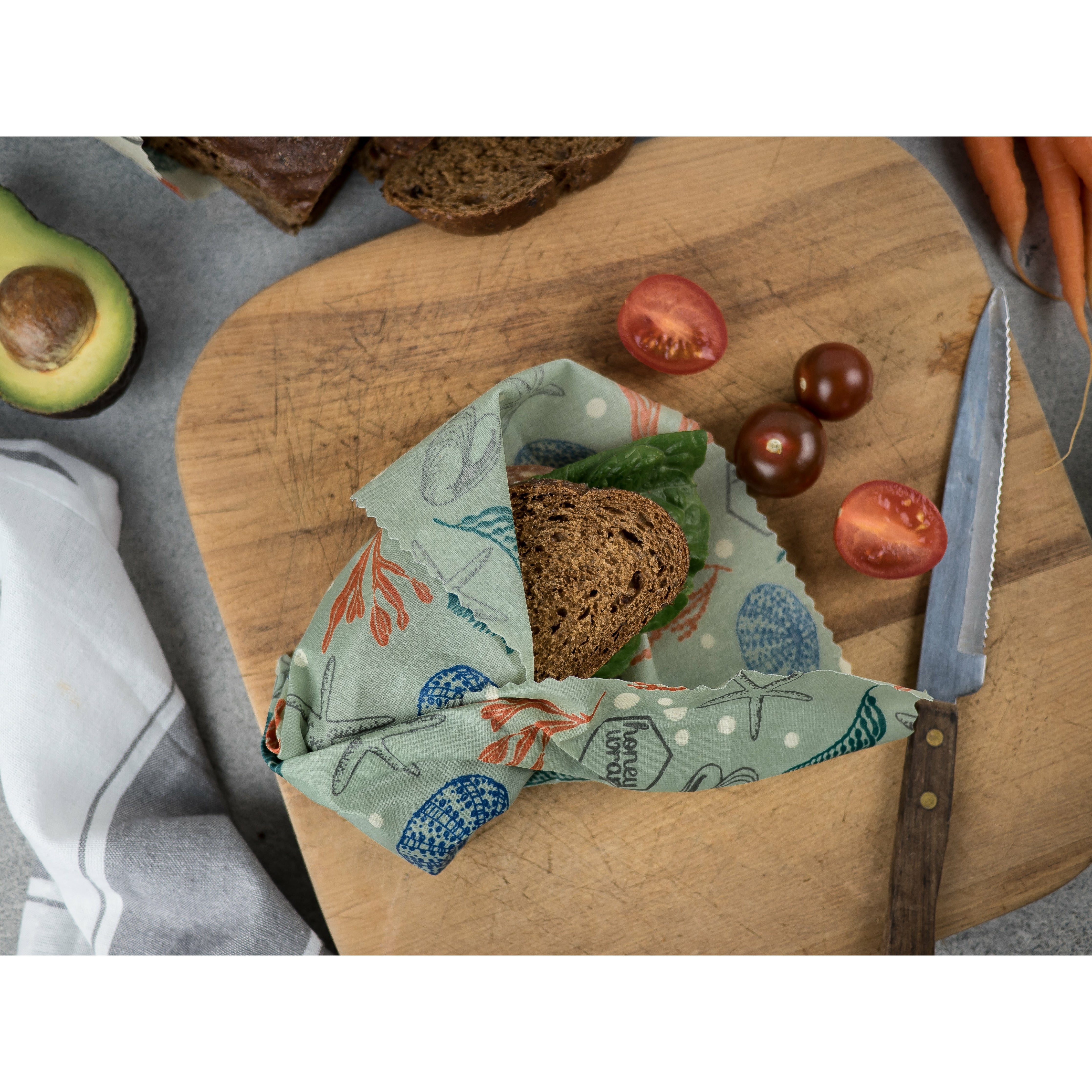 Honeywrap Reusable Food Wraps