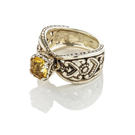 Beulah Gemstone Ring Citrine