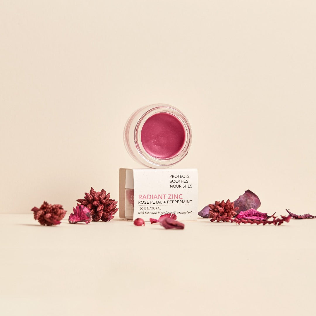 OMni RADIANT ZINC Rose Petal + Peppermint