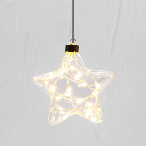 Star Hanging Glass Light