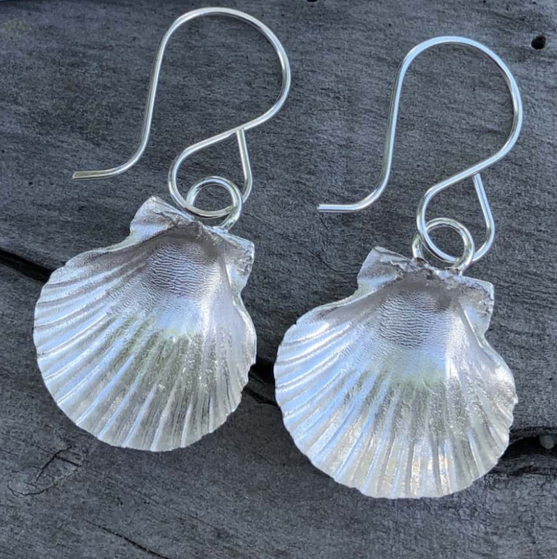 Scallop Shell Earrings