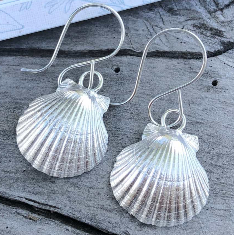 Scallop Shell Earrings