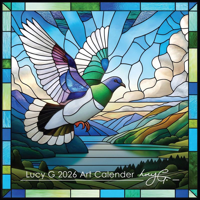 2026 Lucy Gauntlet Wall Calendar