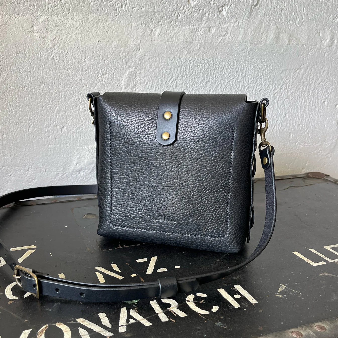 Blake Leather Cross Body Bag | Small