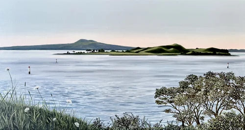 Rangitoto, Browns Island from Musick Point