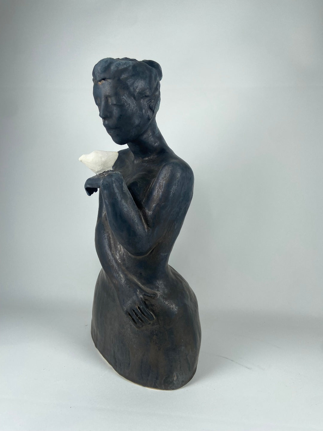 Bird Lady Sculpture