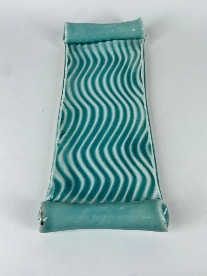 Wave Tray with Scrolls