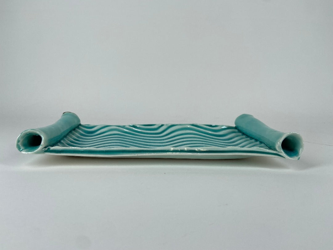 Wave Tray with Scrolls