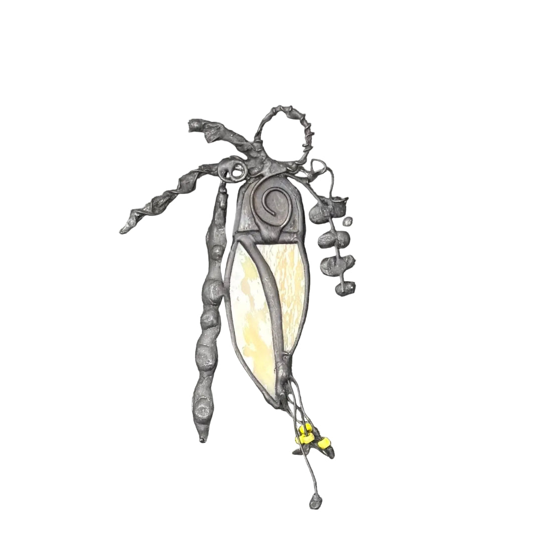 Kowhai Suncatcher | Glass Wall Sculpture
