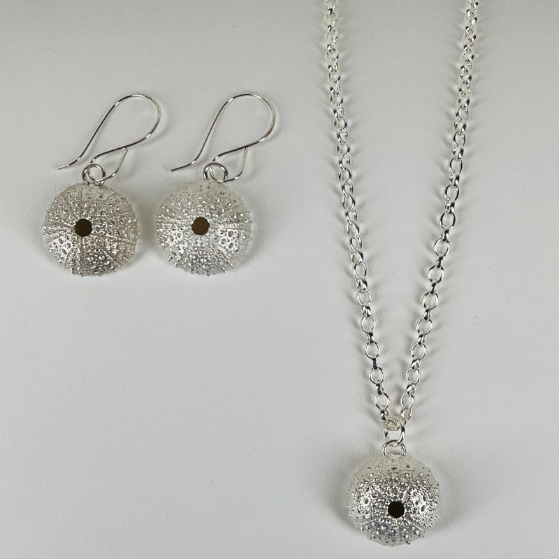 Sterling Silver Kina Necklace or Earrings