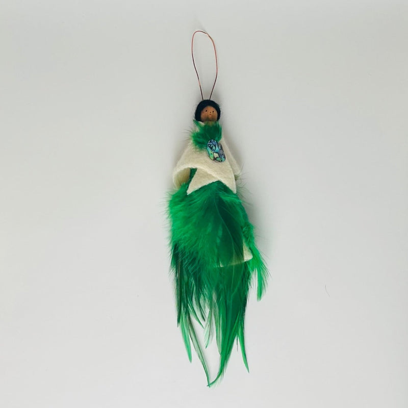 Long Feather Peg Dolls