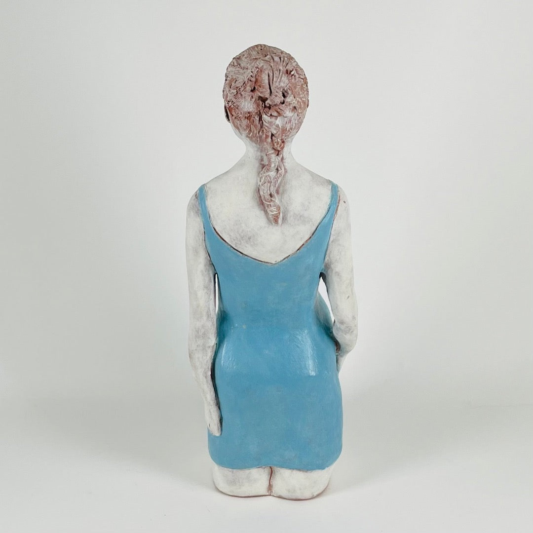 Female Swimmer With Plait