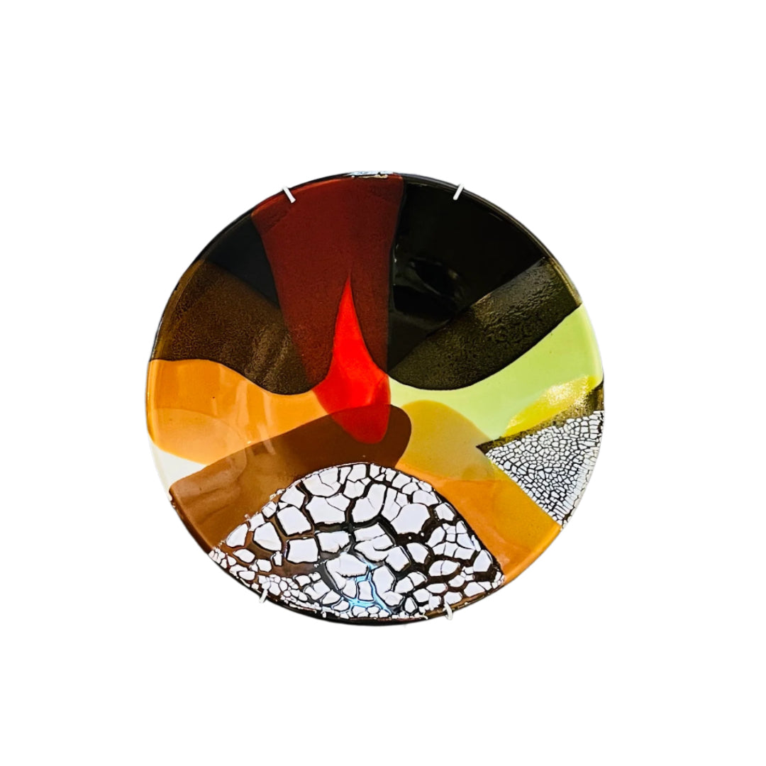 Wall Hung Bowl | White Textured
